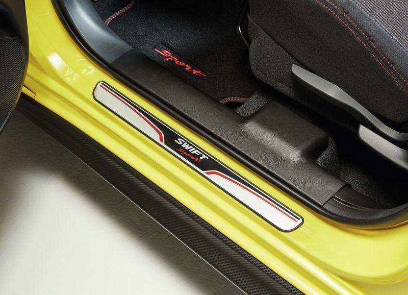 Suzuki Sport Door Sill Trim Set Anodised Aluminium - Swift