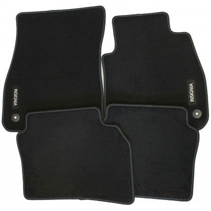 Vauxhall Insignia B Carpet Footwell Mats Tailored Fitted Black Set of 4