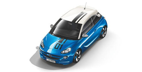 Vauxhall ADAM Exterior Foil Decal Kit Number01 - Roof - I'll be Black