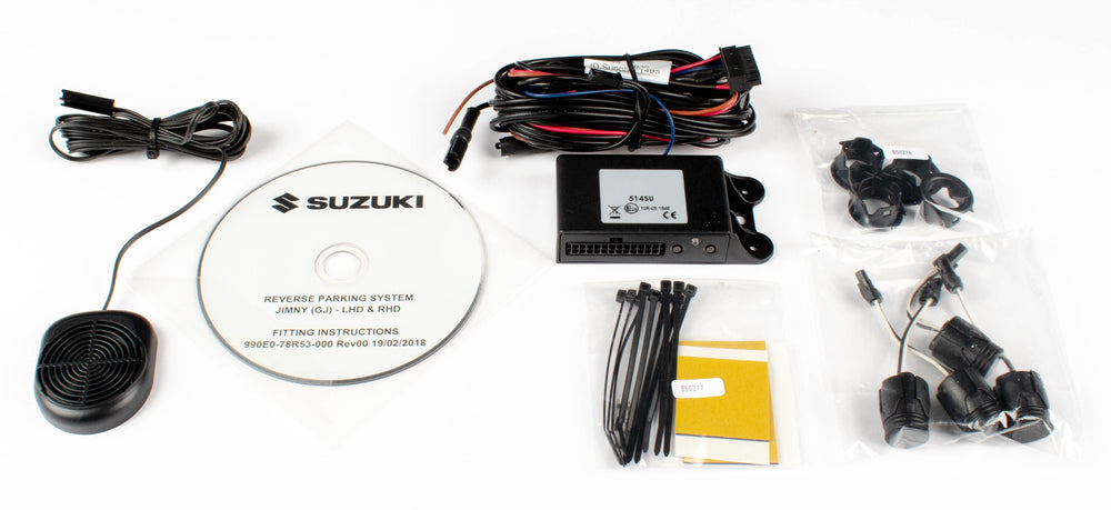 Suzuki Reversing Aid Sensor Kit - Black - Jimny