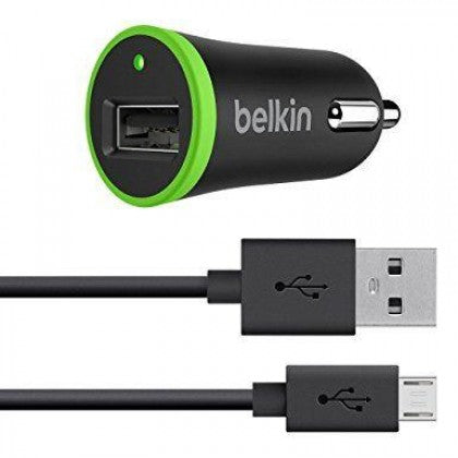 Vauxhall Belkin 2.4 Amp Smartphone Car Charger with 1.2M Micro USB Cable