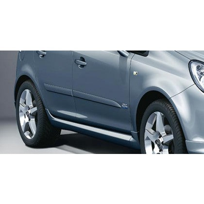 Vauxhall Corsa D 5-dr Body Side Damage Protection Moulding Kit - Primed