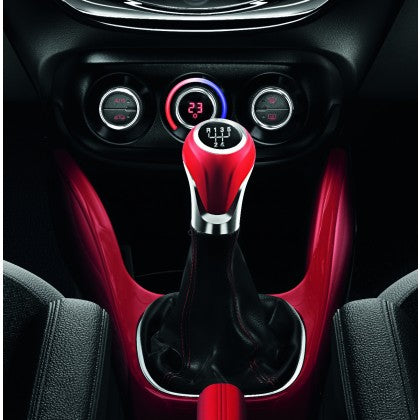 Vauxhall Corsa E|Corsavan E 5 Speed Gear Stick and Gaiter - Sanguine Red