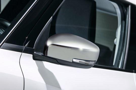 Suzuki Swift Mirror Cover Set - Chrome (with Indicator)