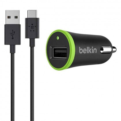 Vauxhall Belkin USB-C to USB-A Cable with Universal Phone Car Charger