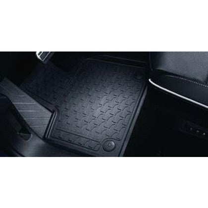 Vauxhall Grandland X - Rubber Floor Mats - All Weather - Jet Black