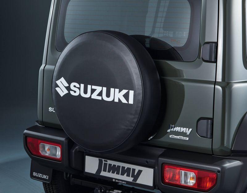Suzuki Spare Wheel Soft Cover Black - Jimny
