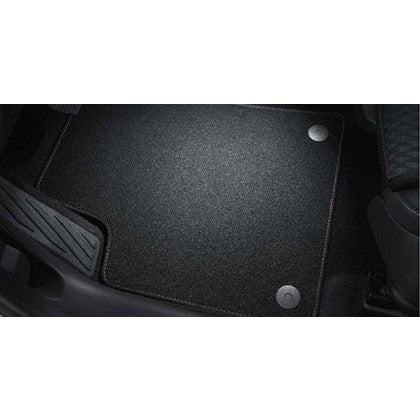 Vauxhall Crossland X Footwell Floor Mats - Economy Carpet - Jet Black