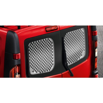 Vauxhall Vivaro B Window Protection Grilles - Rear Swing Doors