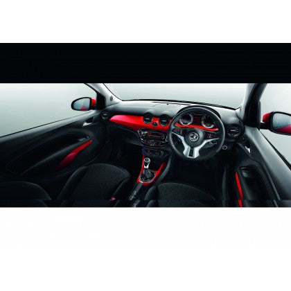 Vauxhall ADAM Red 'n' Roll Painted Decors Interior Trim Kit