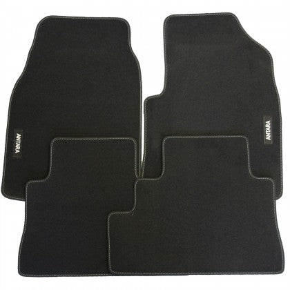 Vauxhall Antara Carpet Footwell Mats Tailored Fitted Black Set of 4