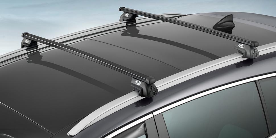 Kia Roof Bars - Steel Square Section Sportage