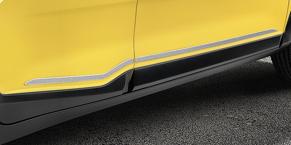 Kia Side Trim Line - Brushed Stainless Steel