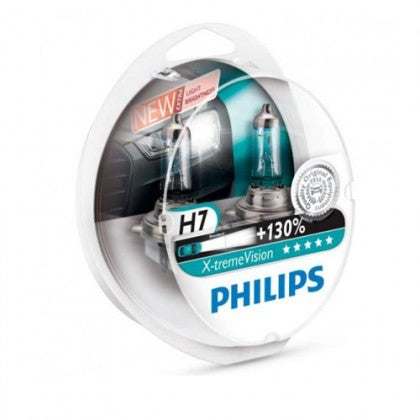Vauxhall Universal Philips Xtreme Vision - H7 Halogen Spare Bulbs