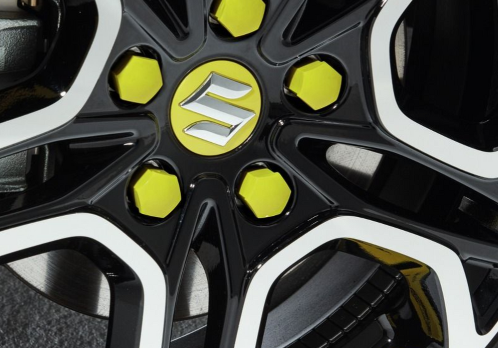 Suzuki Wheel Centre Cap Yellow - Swift