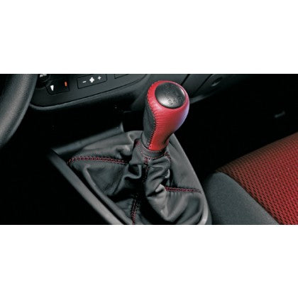 Vauxhall Combo D Interior Bordeaux/Black Leather Gear Knob - 1.3 CDTI