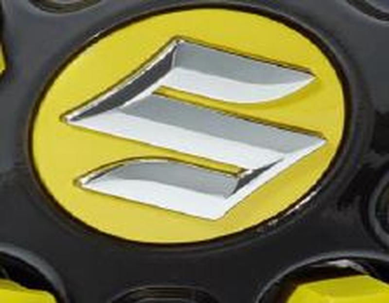 Suzuki Wheel Centre Cap Yellow - Swift